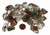 Lodolite Quartz tumbled stones - size small