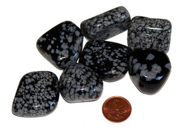 black snowflake obsidian healing properties