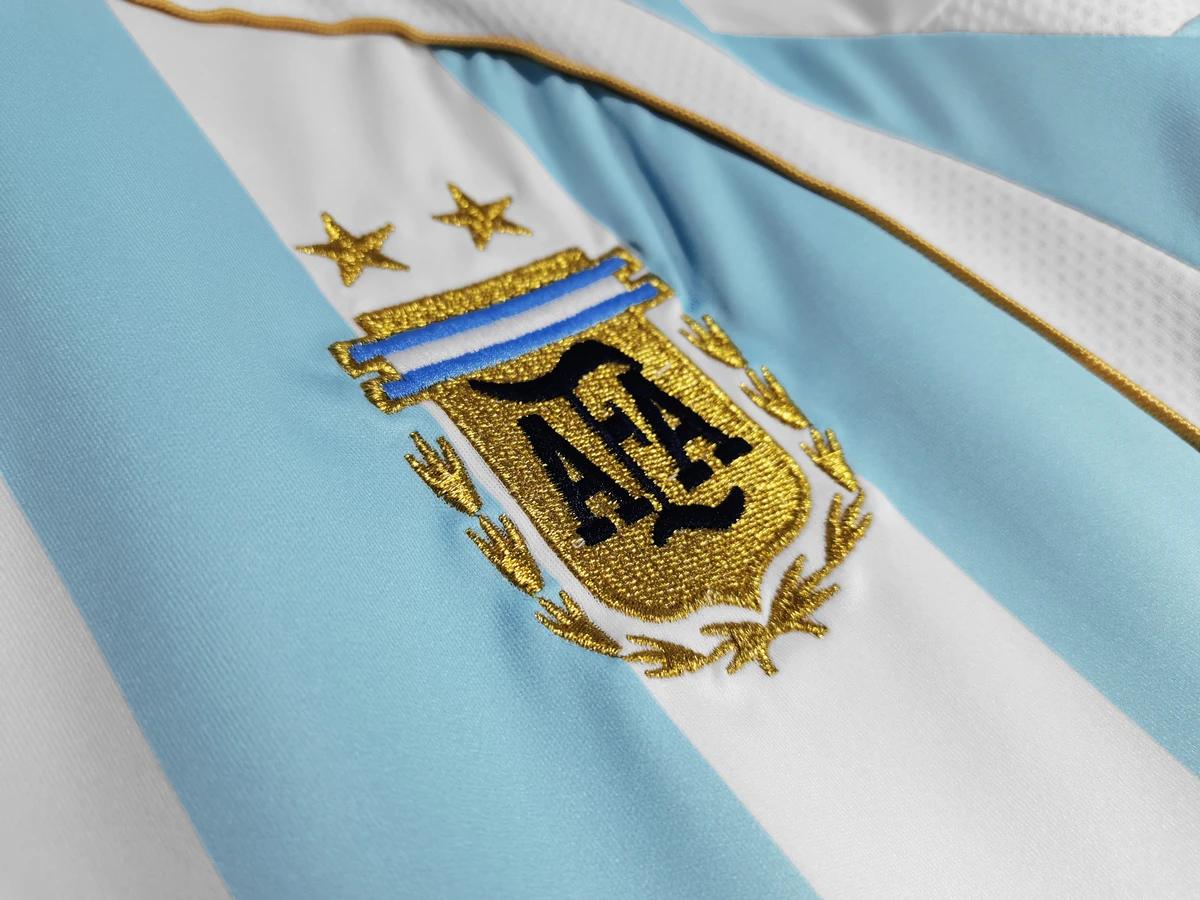 Argentina 06/07 Men's Home Retro Shirt