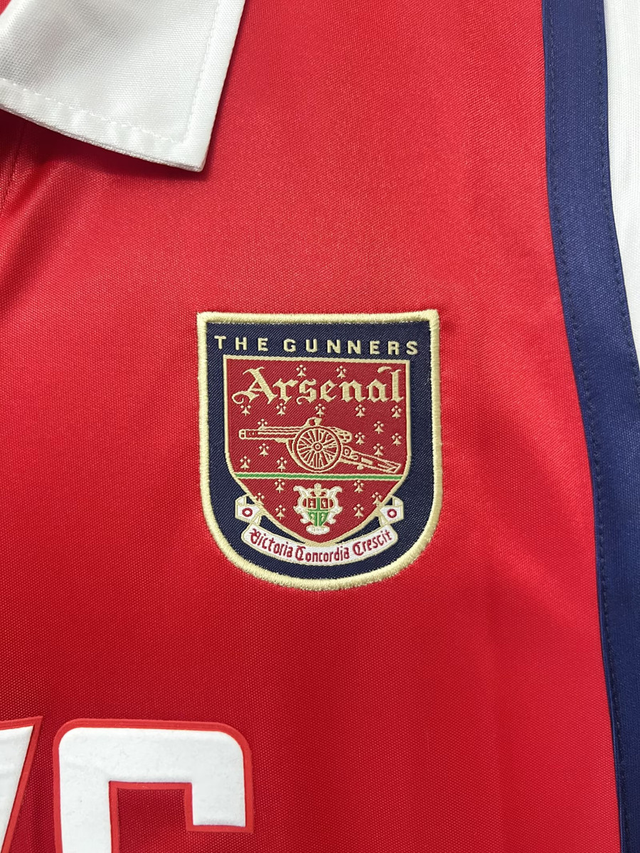 Arsenal 98/99 Men's Home Retro Long Sleeve Shirt