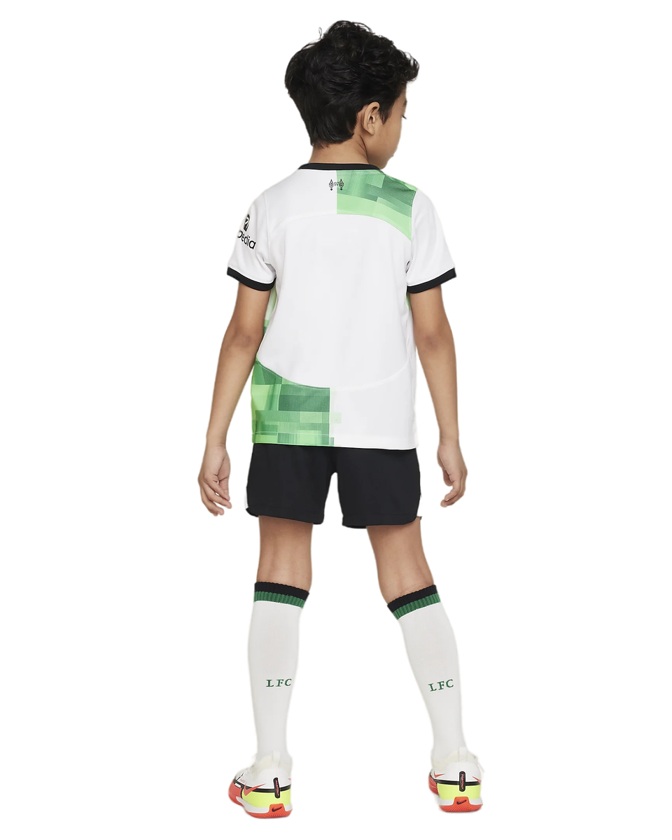 Liverpool 23/24 Kid's Away Shirt and Shorts
