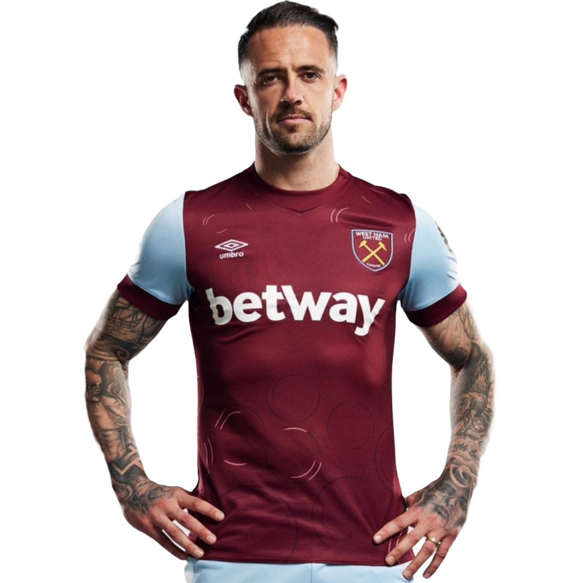West Ham United 23/24 Stadium Men's Home Shirt