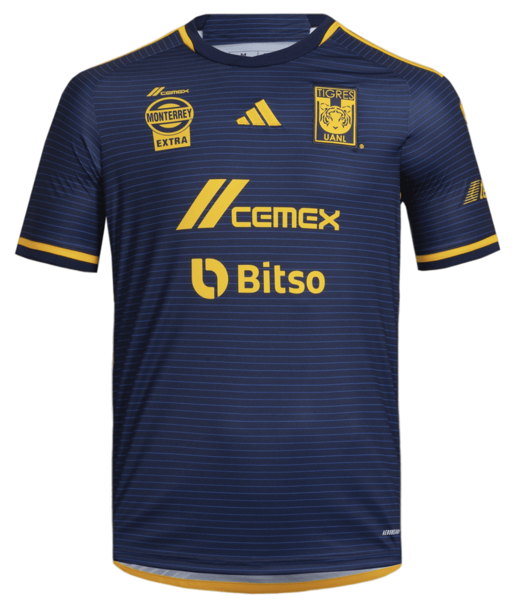 Tigres UANL 23/24 Kid's Away Shirt and Shorts