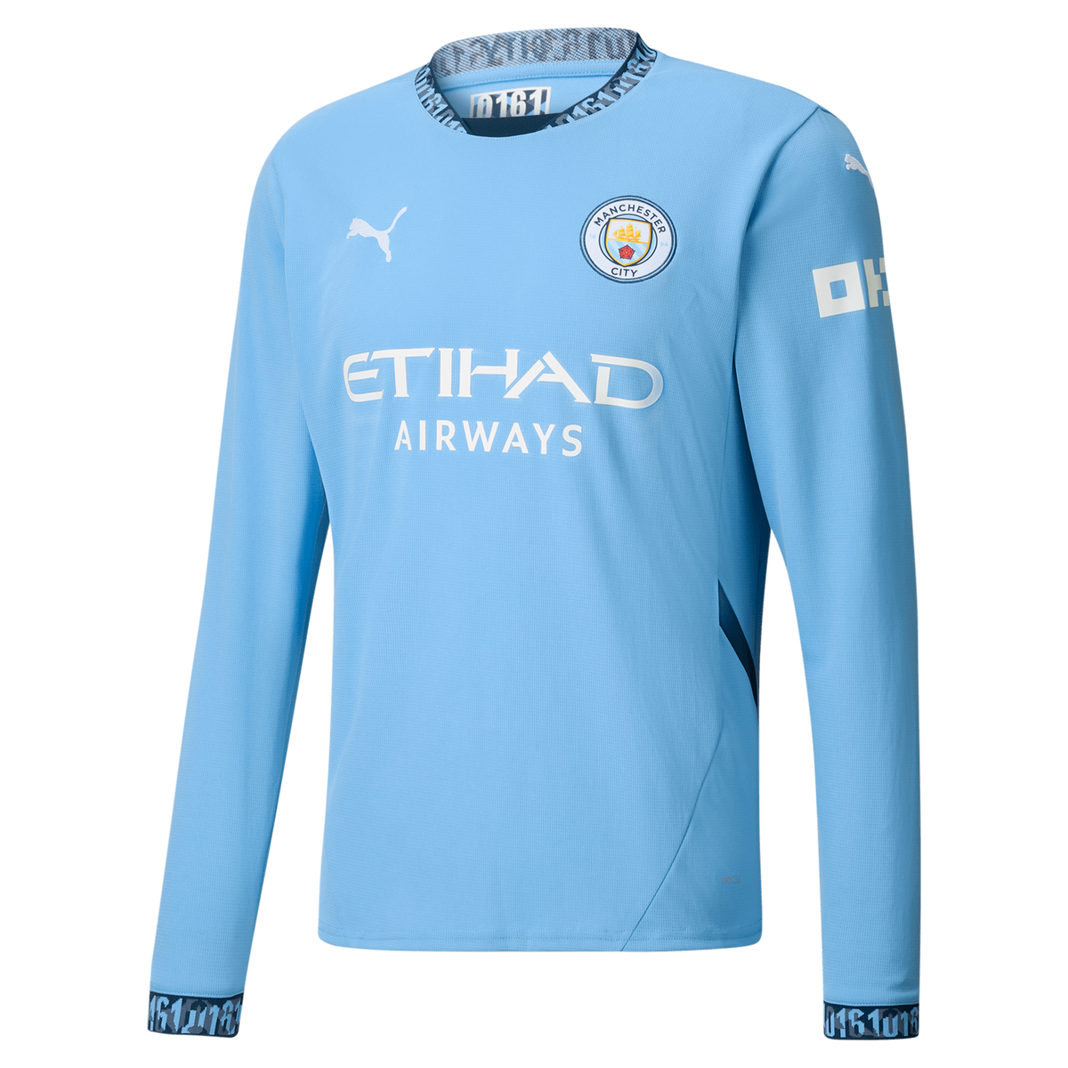 Manchester City 24/25 Men's Home Long Sleeve Shirt