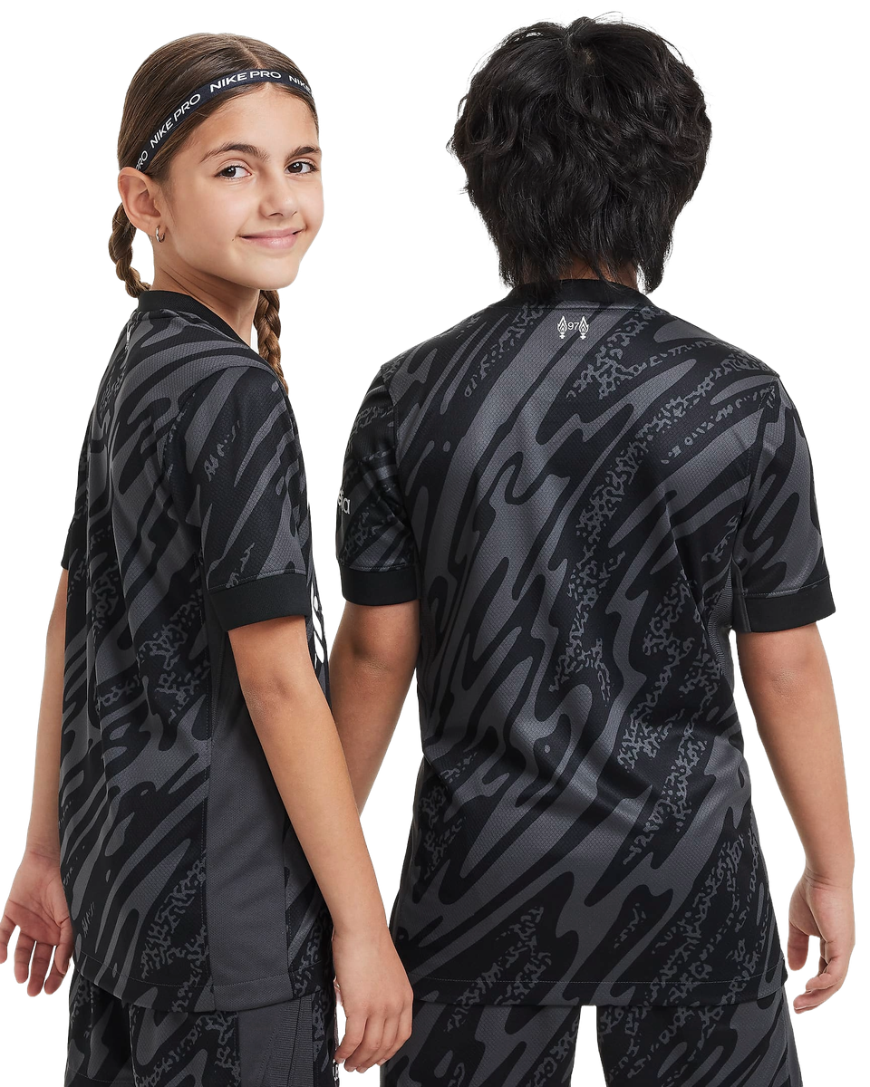Liverpool 24/25 Kid's Home Goalkeeper Shirt and Shorts