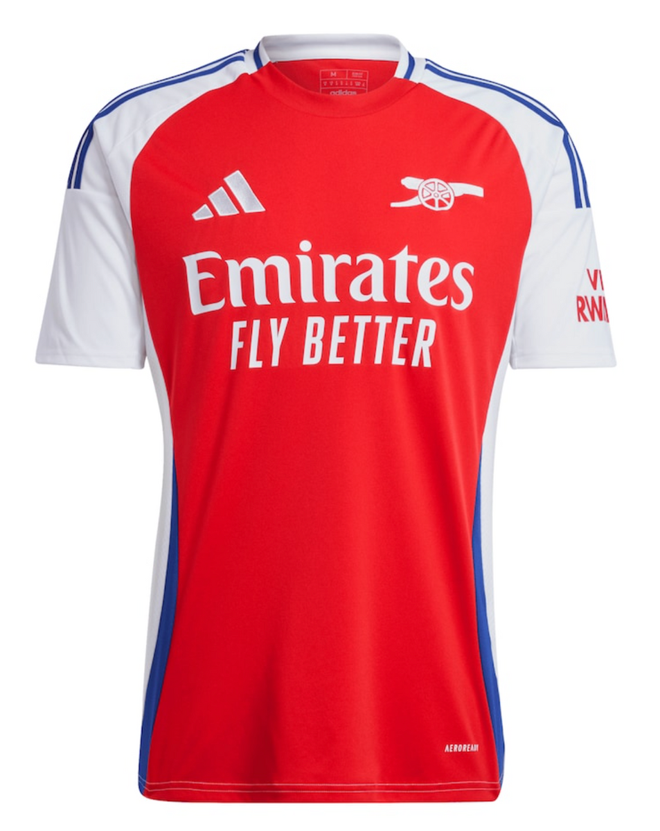 ØDEGAARD #8 Arsenal 24/25 Stadium Men's Home Shirt - PL Font