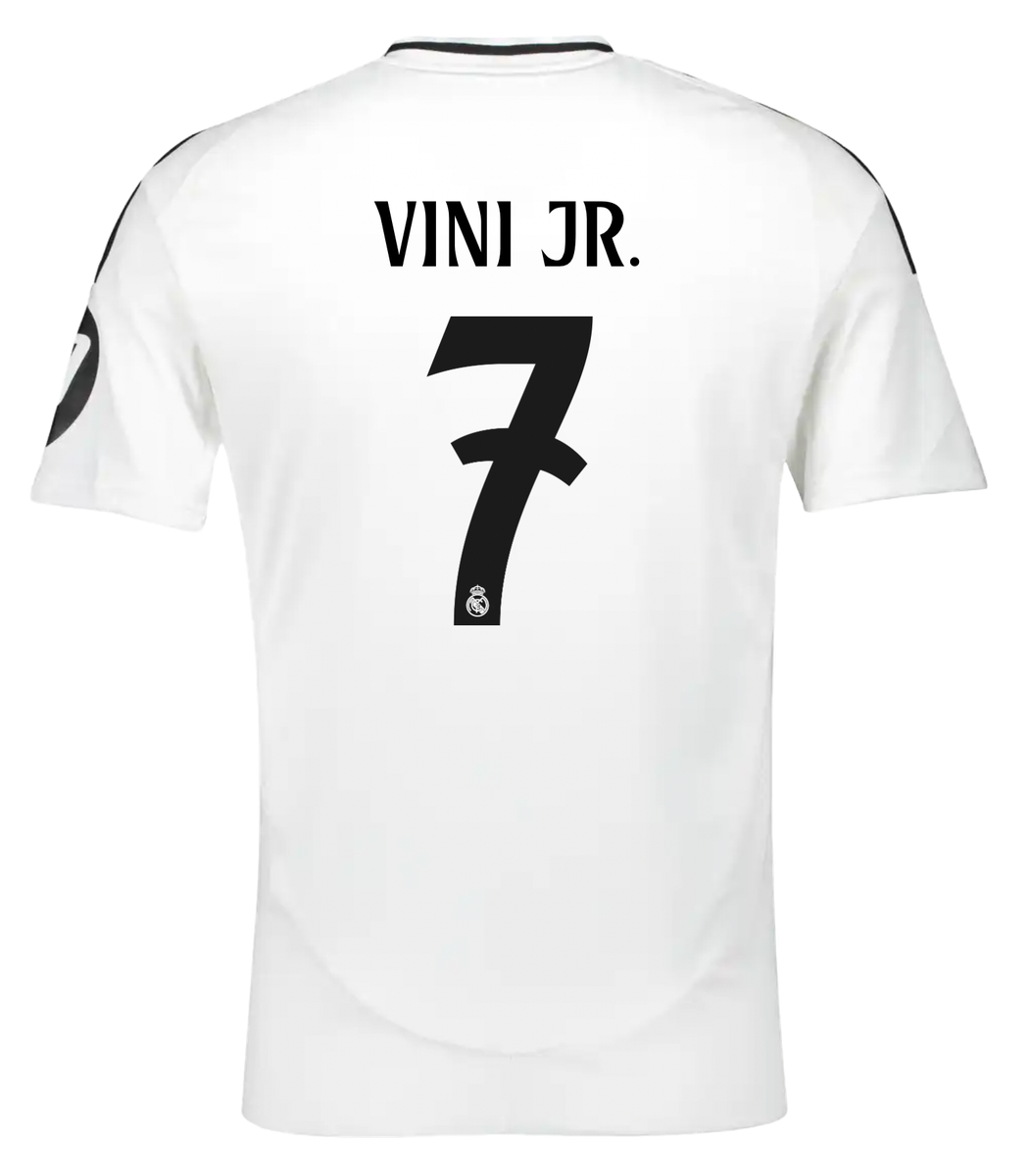 VINI JR #7 Real Madrid 24/25 Stadium Men's Home Shirt