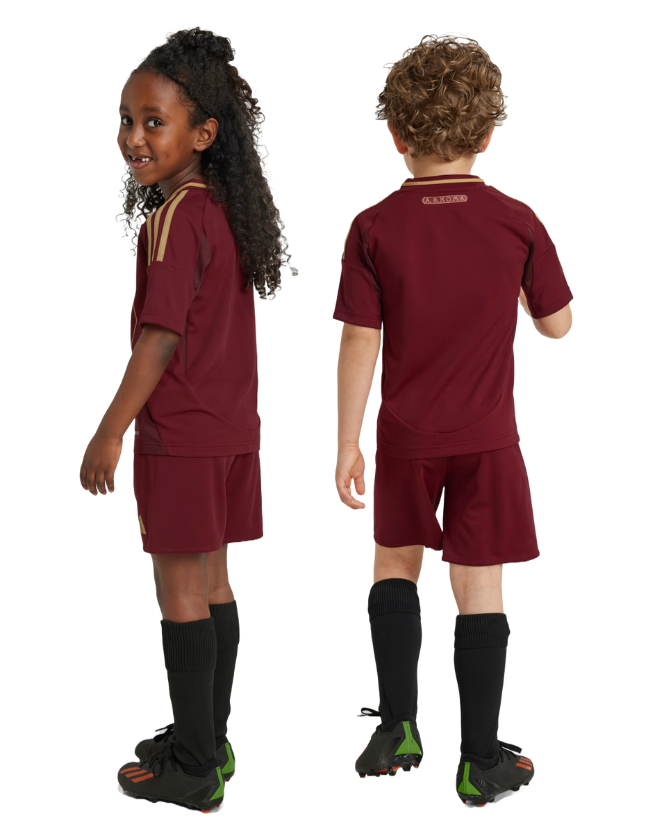 AS Roma 24/25 Kid's Home Shirt and Shorts