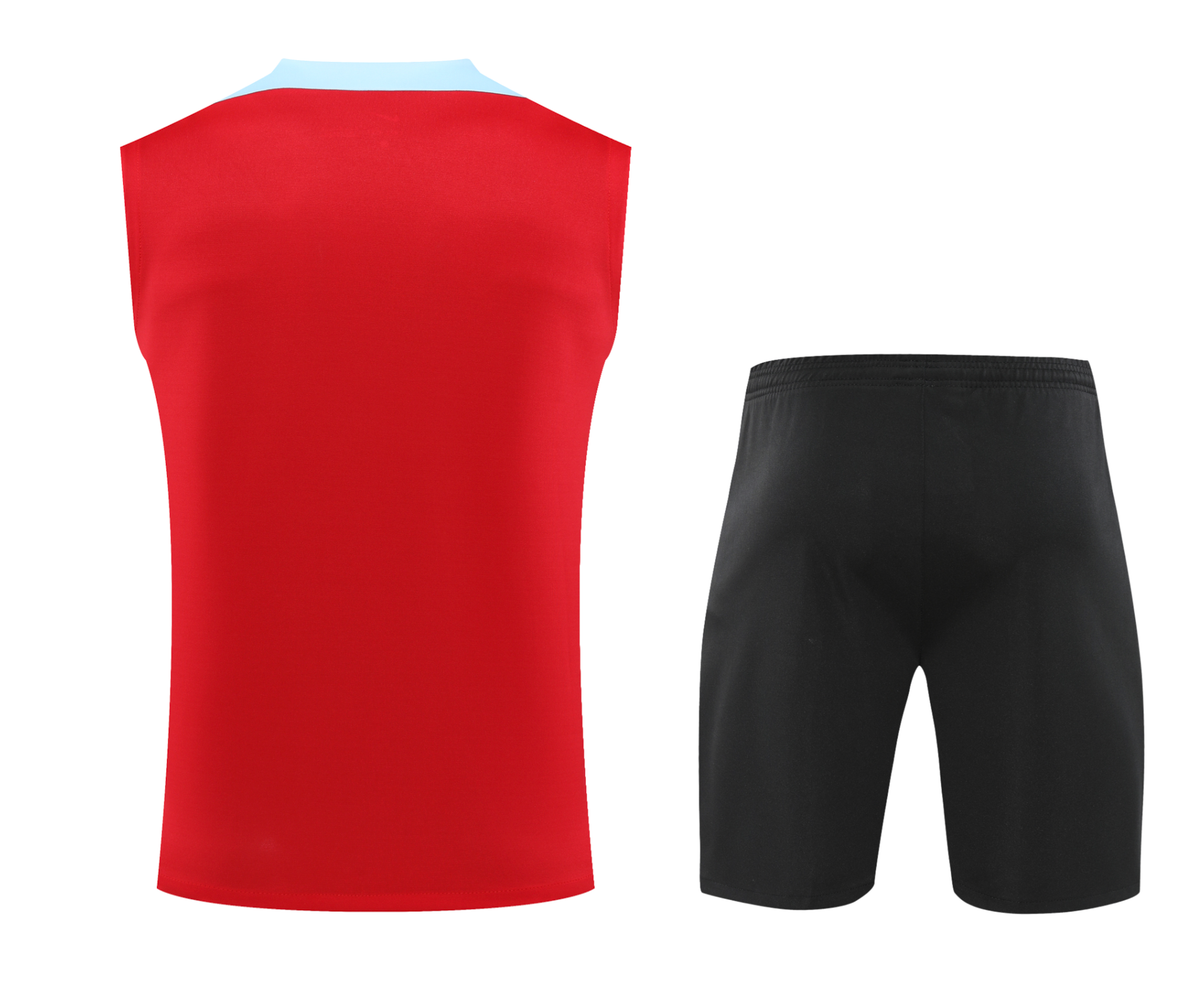 Barcelona 24/25 Men's Red Training Tank Top