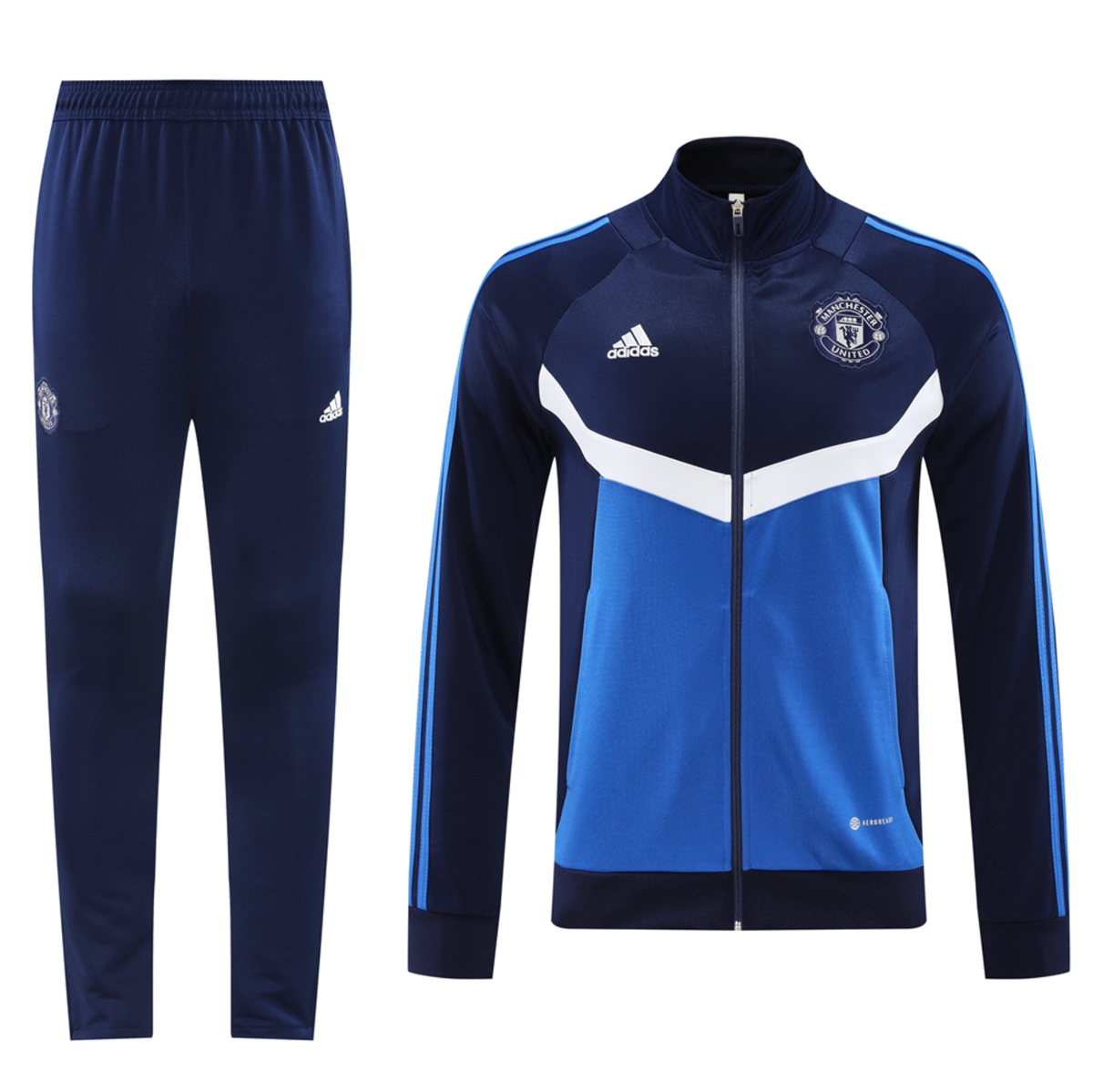 Manchester United 24/25 Men's Blue Long Zip Jacket