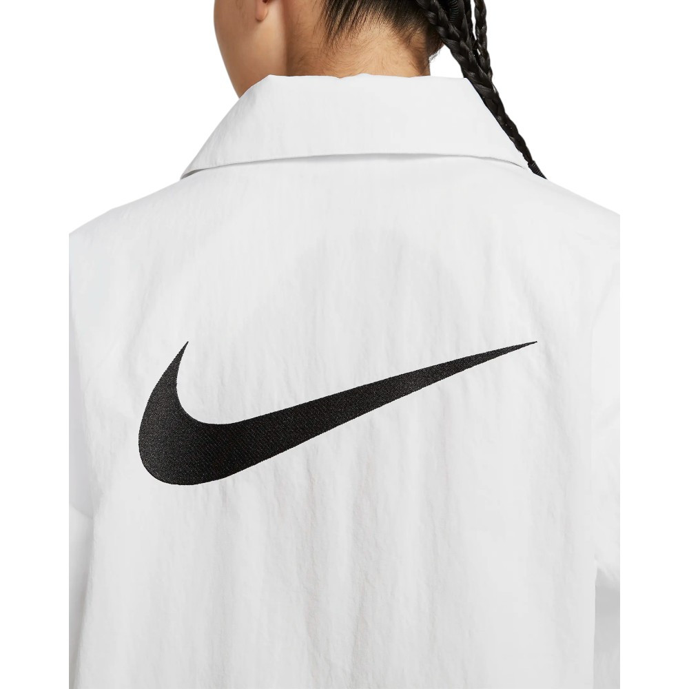 Nike Women's White Coach Jacket
