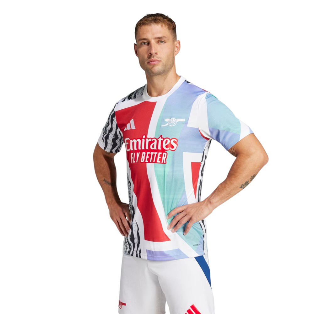 Arsenal 24/25 Men's Blue-Red Pre-Match Shirt