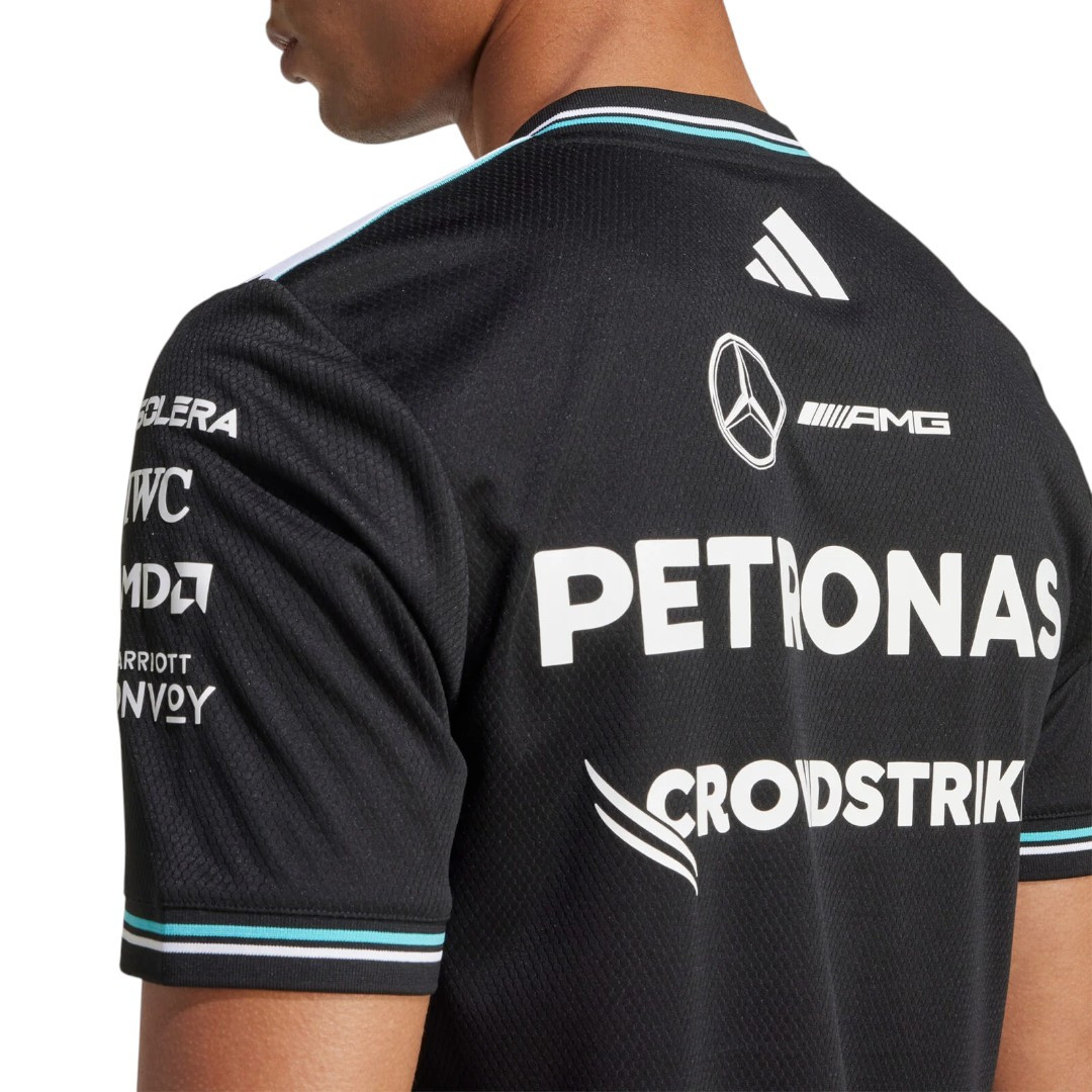 Mercedes-AMG 2025 Black Authentic Driver T-Shirt