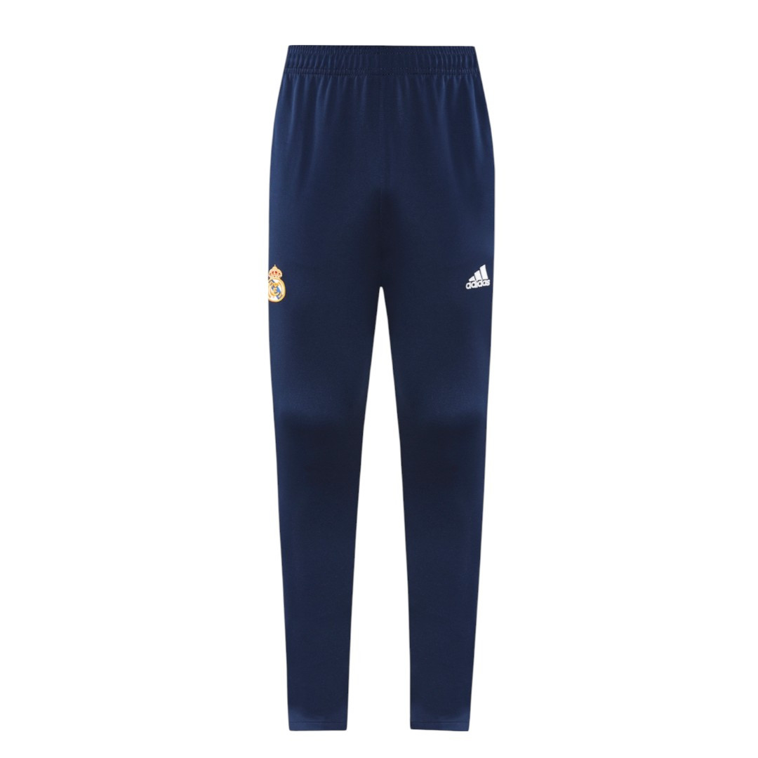 Real Madrid 25/26 Men's Navy-Gray Long Zip Jacket