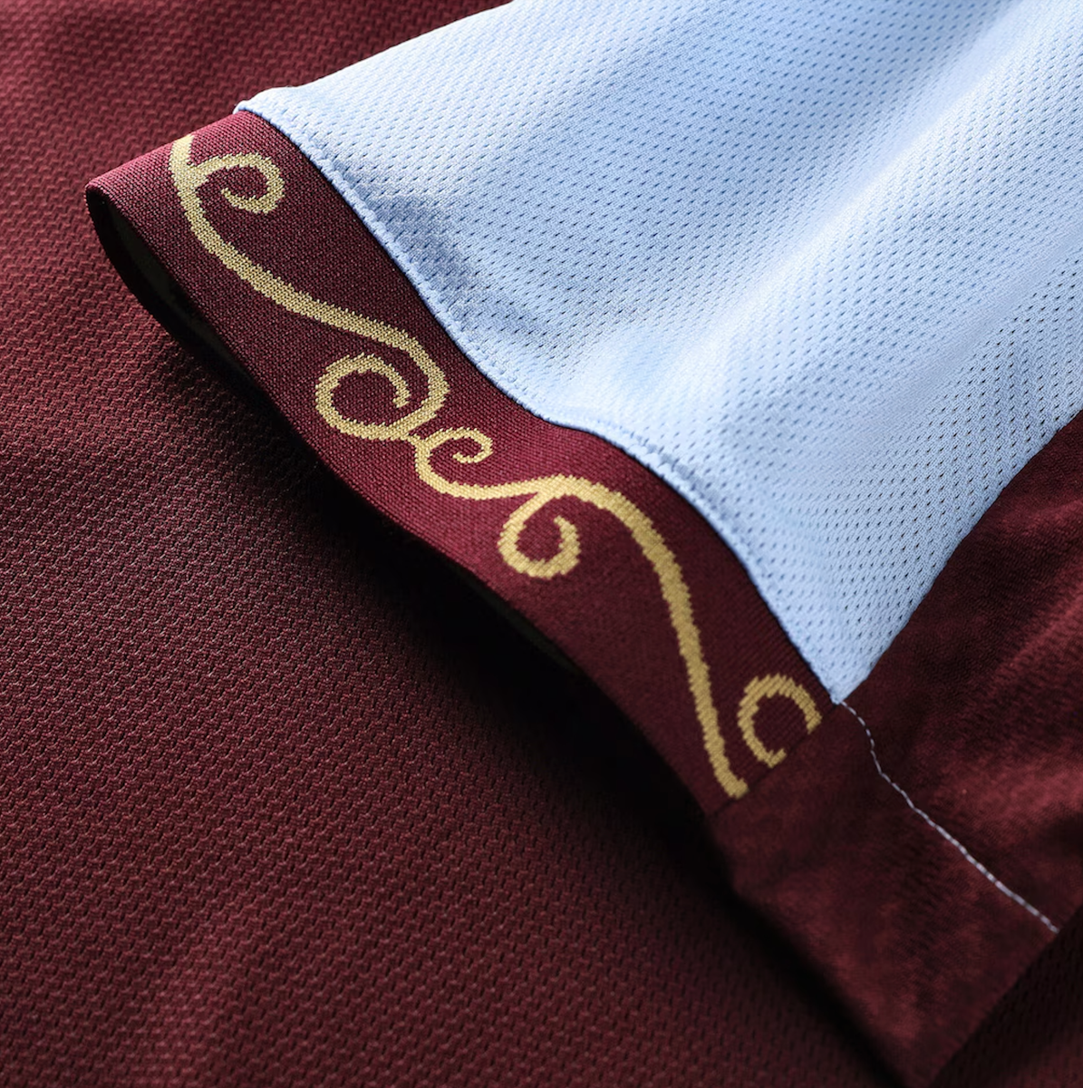 Aston Villa 25/26 Authentic Men's Home Shirt