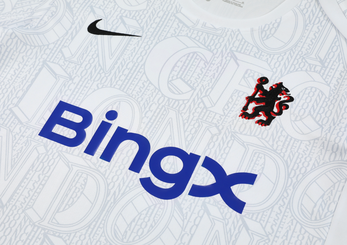 Chelsea 25/26 Men's White Pre-Match Shirt