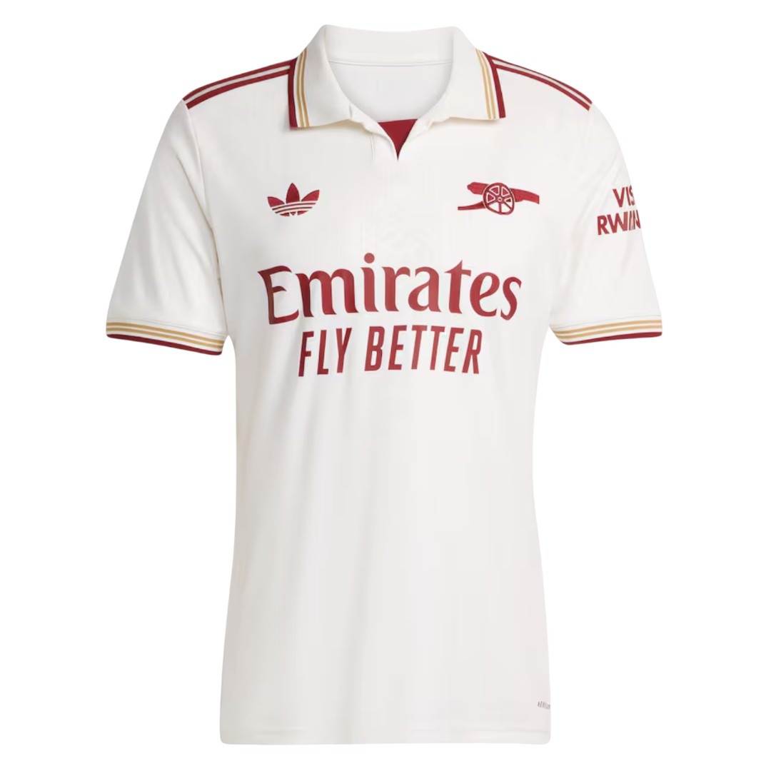 RICE #41 Arsenal 25/26 Stadium Men's Third Shirt - PL Font