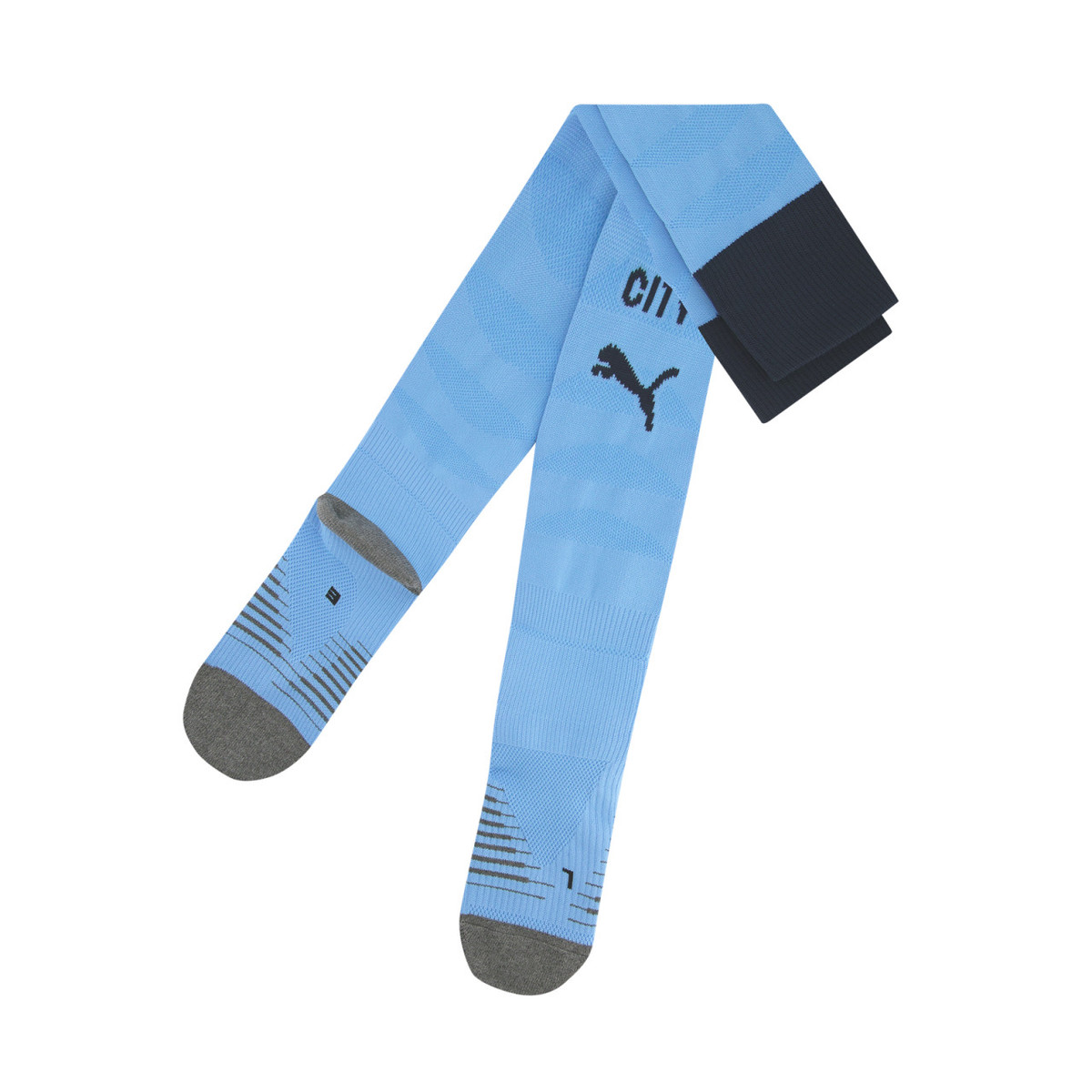 HAALAND #9 Manchester City 25/26 Men's Home Long Sleeve Shirt - City Font