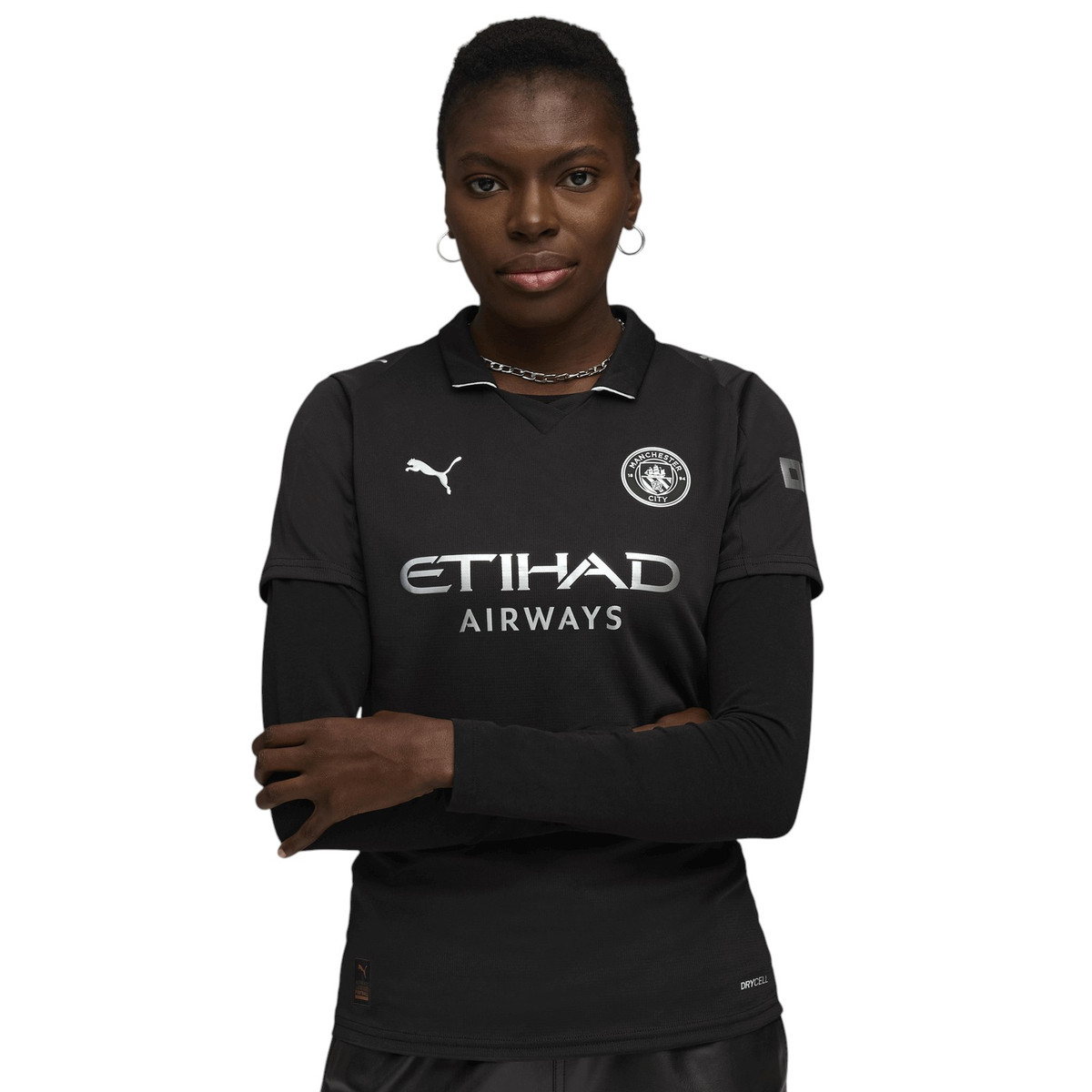 HAALAND #9 Manchester City 25/26 Women's Away Shirt - City Font