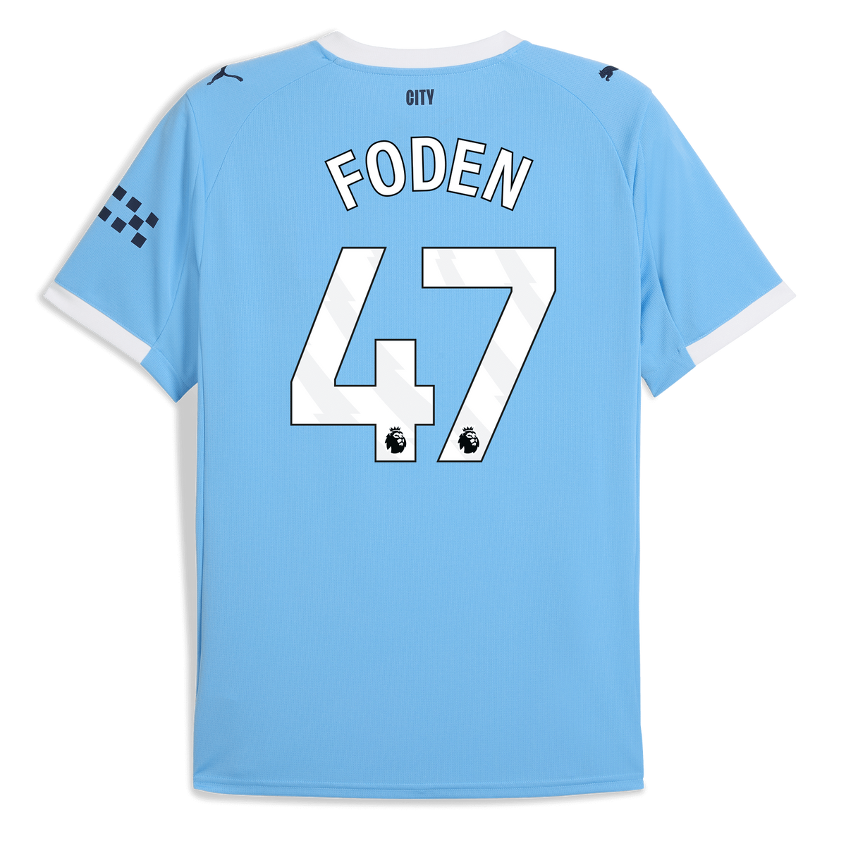 FODEN #47 Manchester City 25/26 Authentic Men's Home Shirt - PL Font