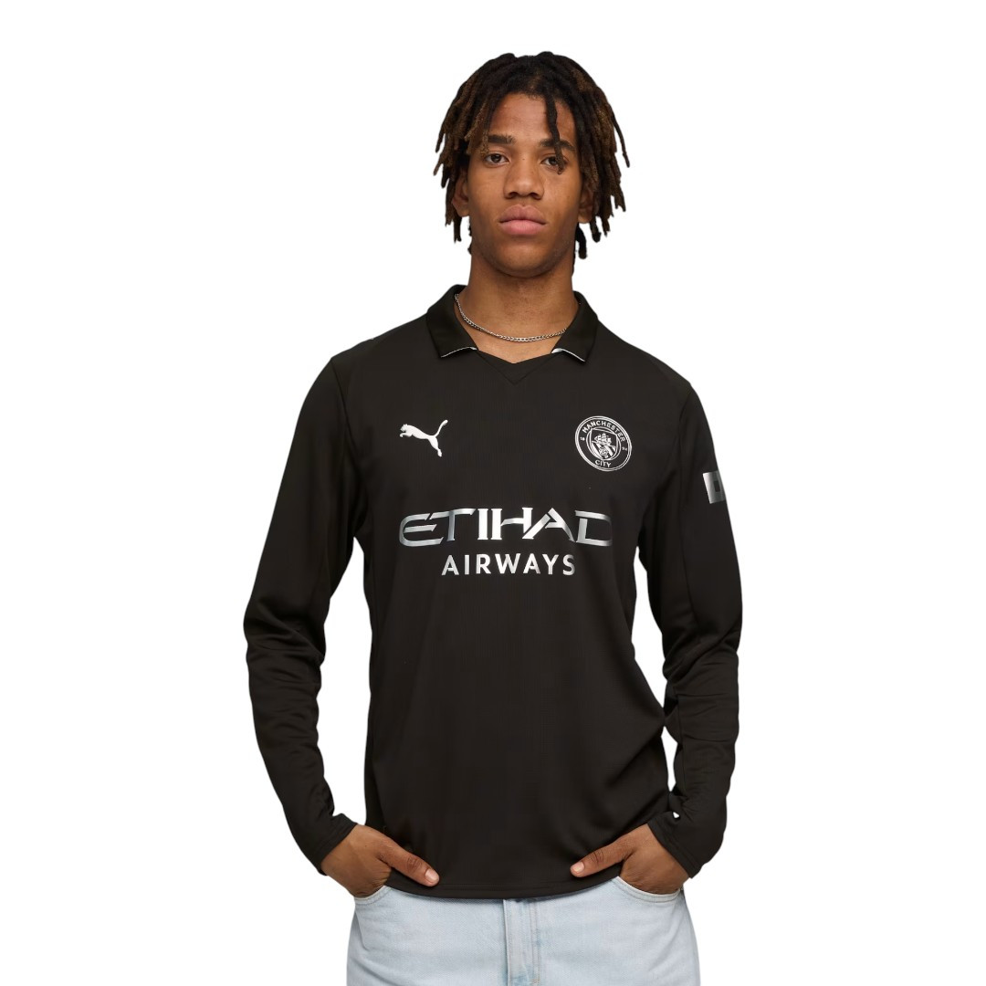 Manchester City 25/26 Men's Away Long Sleeve Shirt