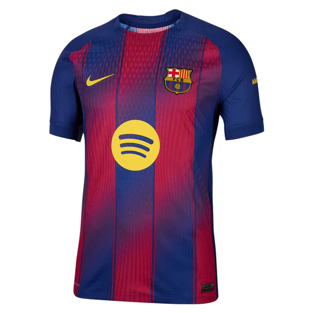 LAMINE YAMAL #10 Barcelona 25/26 Authentic Men's Home Shirt - La Liga Font