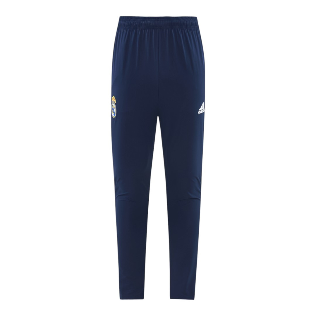 Real Madrid 25/26 Men's Navy Long Zip Windbreaker