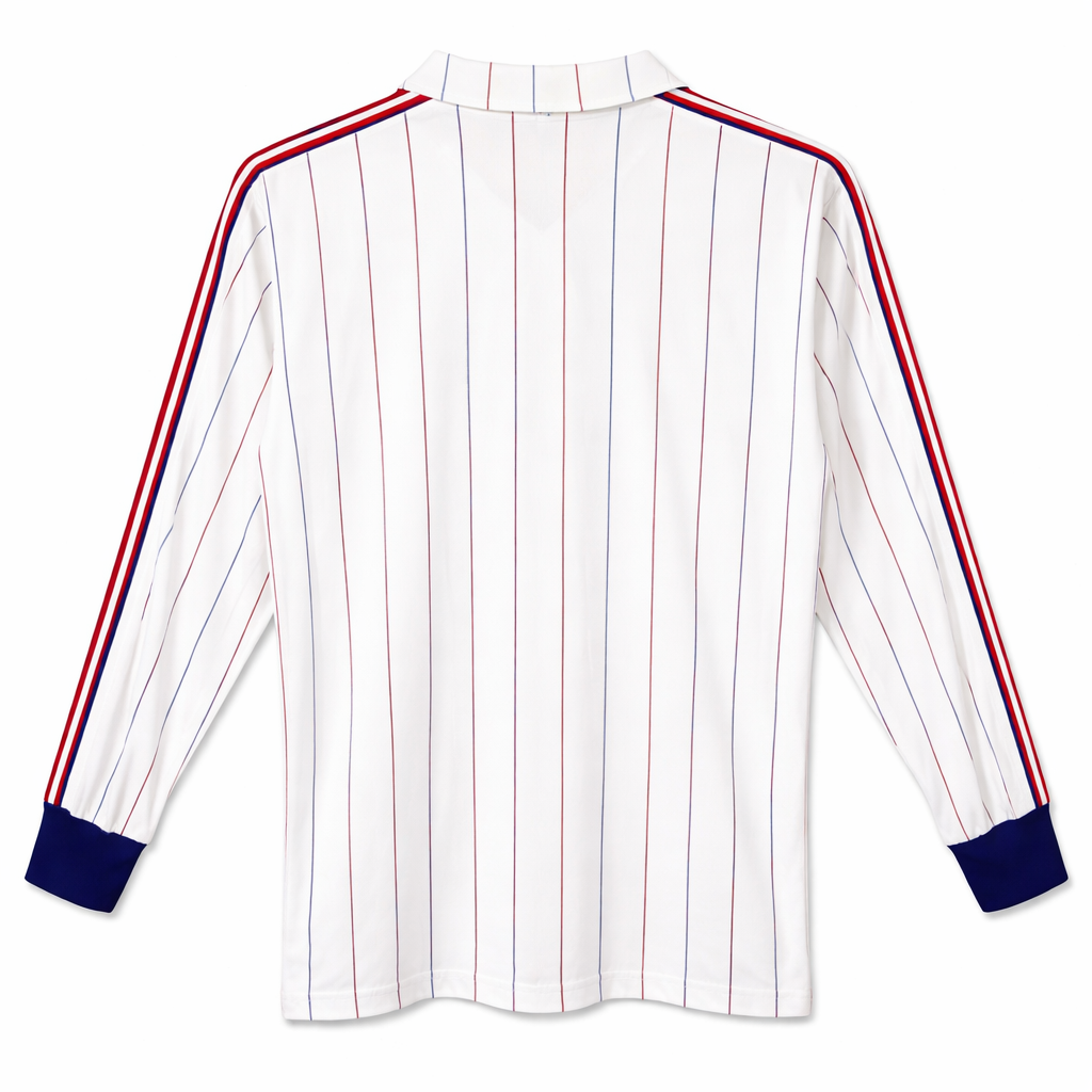 France 1980/82 Men's Away Retro Long Sleeve Shirt
