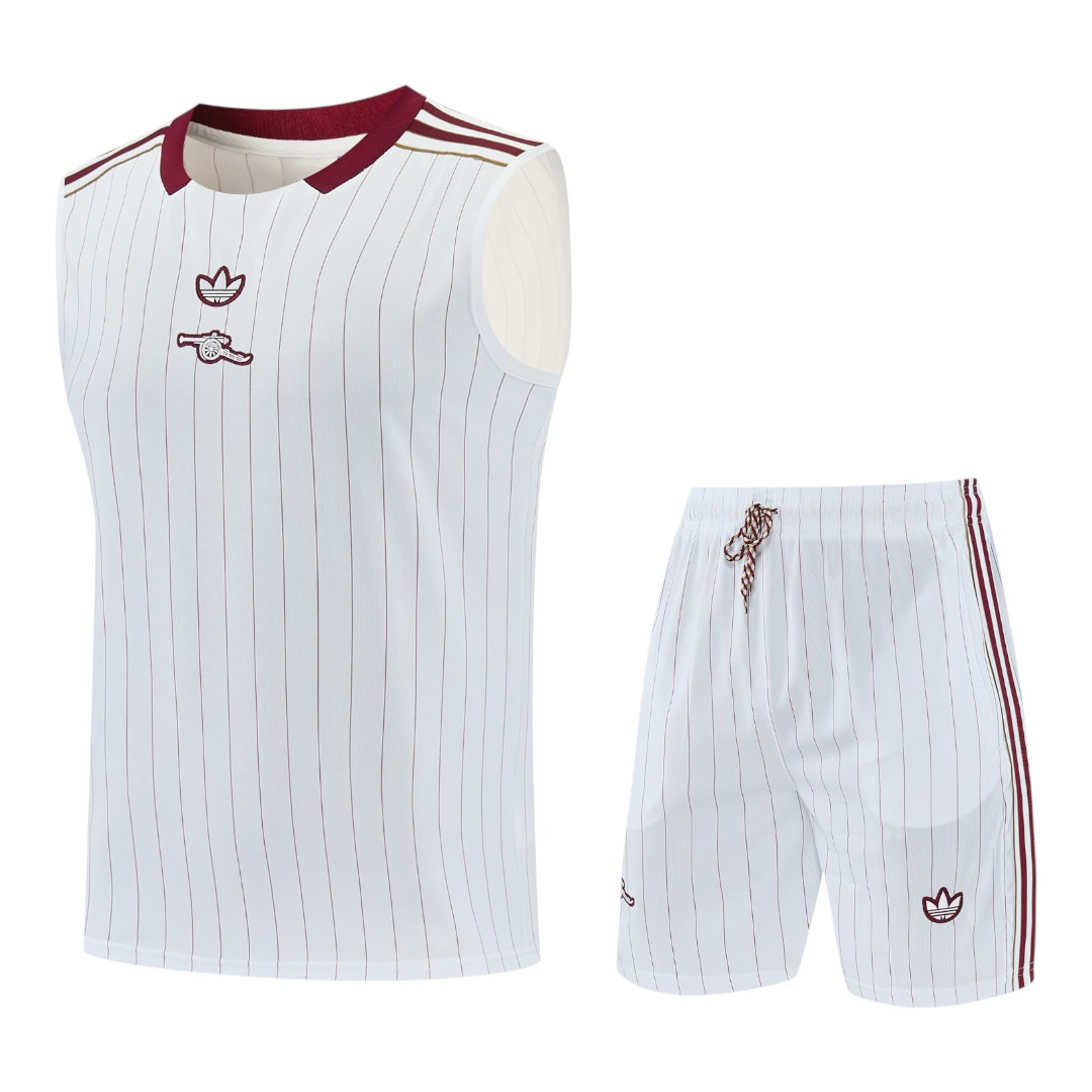 Arsenal 25/26 Men's White Icon Tank Top