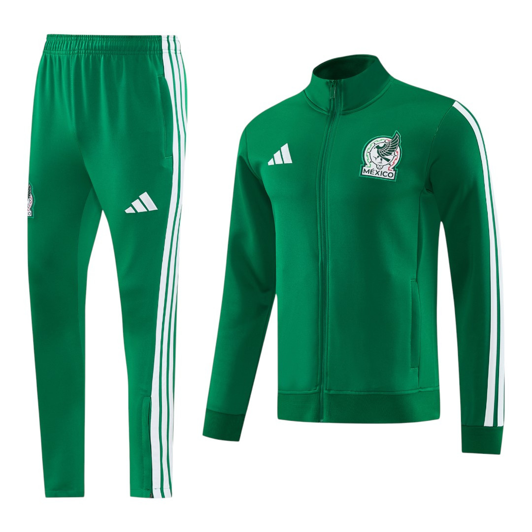 Mexico 2026 Men's Green Long Zip Jacket