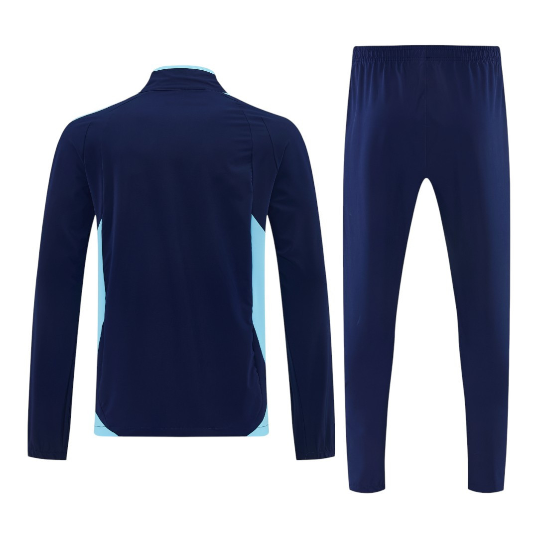 Argentina 2026 Men's Wave Navy Long Zip Tracksuit