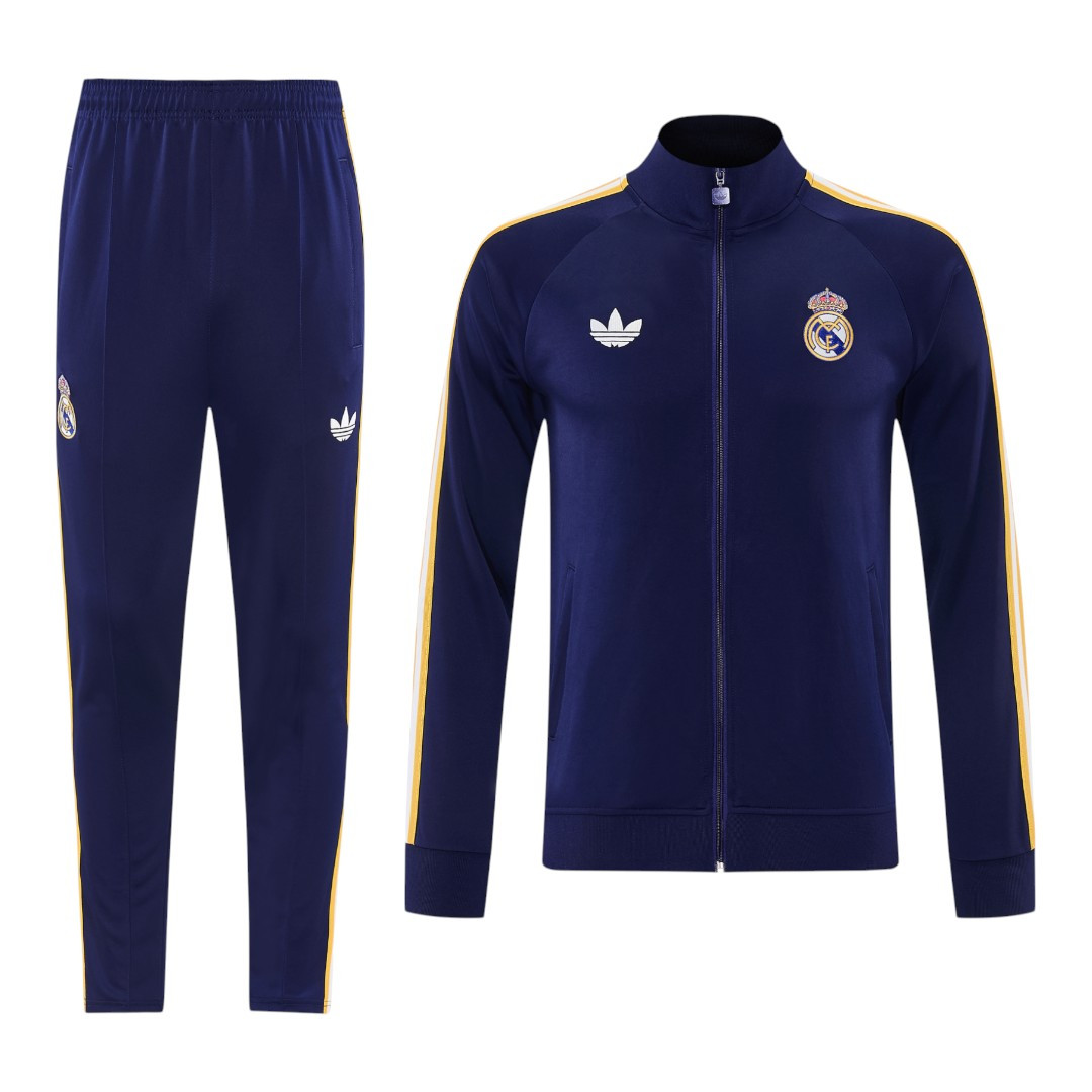 Real Madrid 26/27 Men's Navy Long Zip Jacket