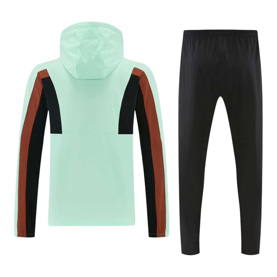 France 2026 Men's Turquoise Windbreaker Tracksuit