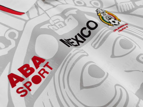 Mexico 1998 Men's Away Retro Shirt