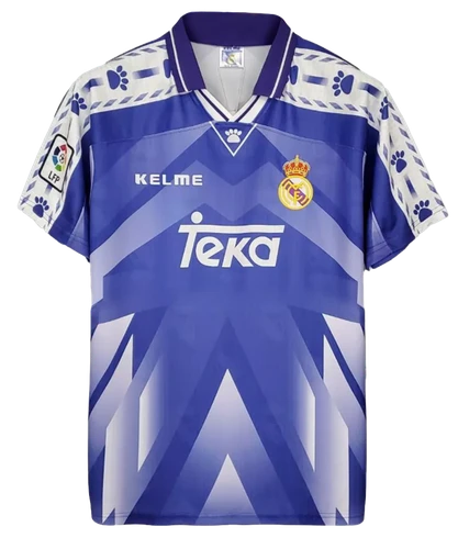 Real Madrid 96/97 Men's Away Retro Shirt