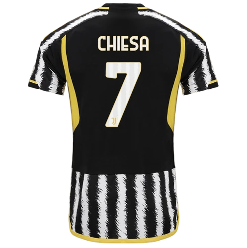 CHIESA #7 Juventus 23/24 Stadium Men's Home Shirt