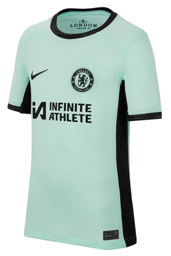 PALMER #20 Chelsea 23/24 Kid's Third Shirt and Shorts - Chelsea Font