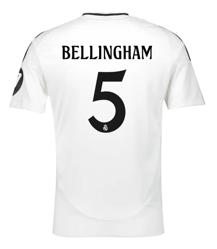 BELLINGHAM #5 Real Madrid 24/25 Stadium Men's Home Shirt