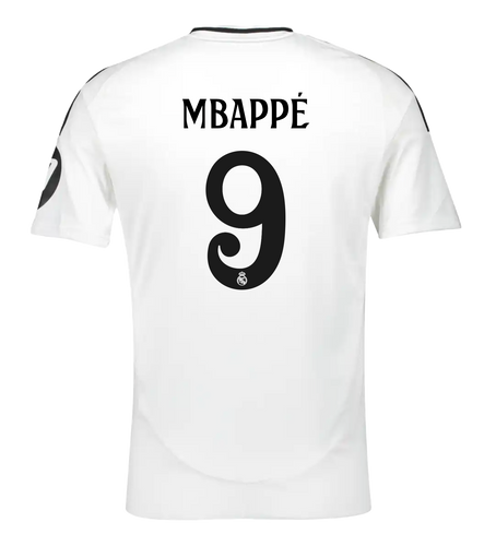 MBAPPÉ #9 Real Madrid 24/25 Stadium Men's Home Shirt
