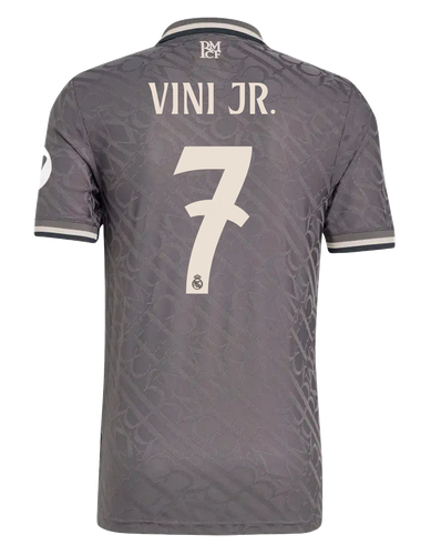 VINI JR #7 Real Madrid 24/25 Authentic Men's Third Shirt