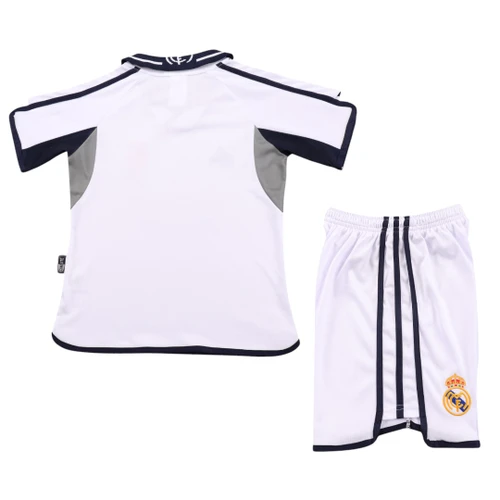 Real Madrid 00/01 Kid's Home Retro Mini-Kit