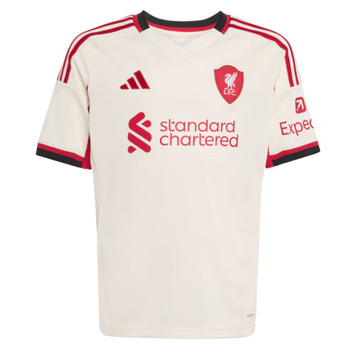 M.SALAH #11 Liverpool 25/26 Kid's Away Mini-Kit - PL Font