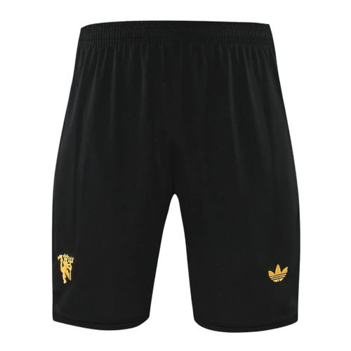 Manchester United 25/26 Men's Black-Gold Terrace Icon Shirt
