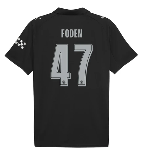 FODEN #47 Manchester City 25/26 Stadium Men's Away Shirt - City Font