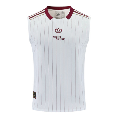 Arsenal 25/26 Men's White Icon Tank Top