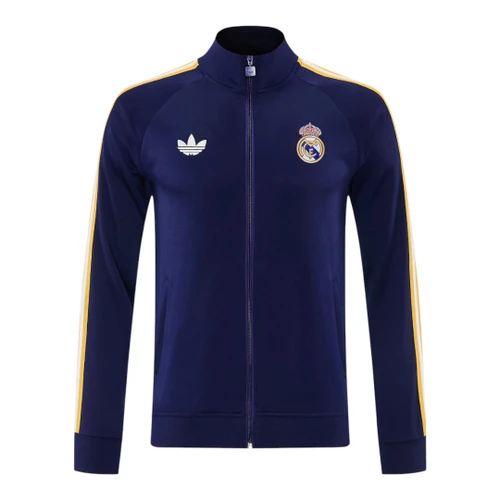 Real Madrid 26/27 Men's Navy Long Zip Jacket