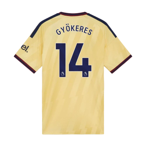 GYÖKERES #14 Arsenal 26/27 Stadium Men's Third Shirt - PL Font