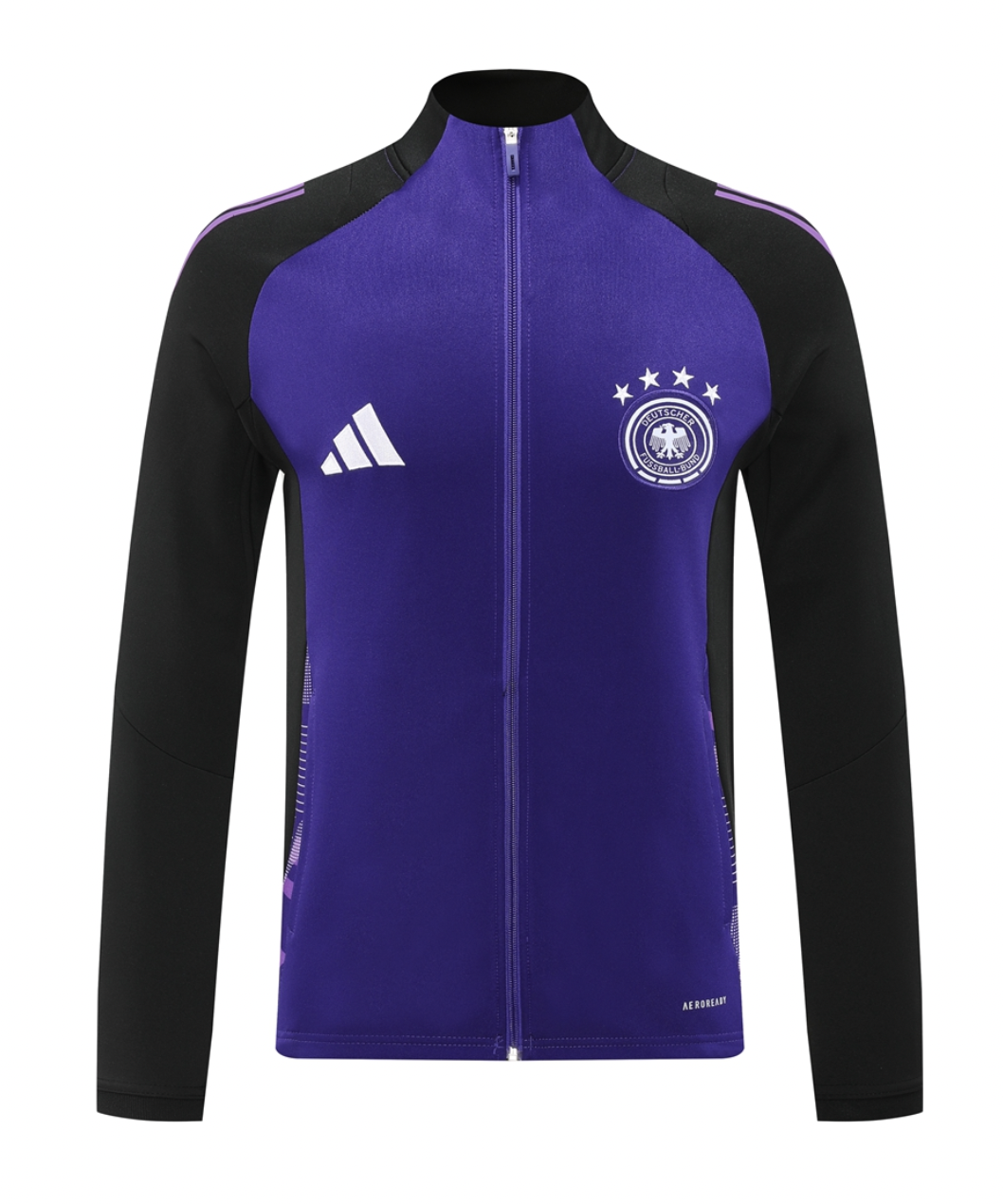 Germany 24/25 Men's Purple Long Zip Jacket