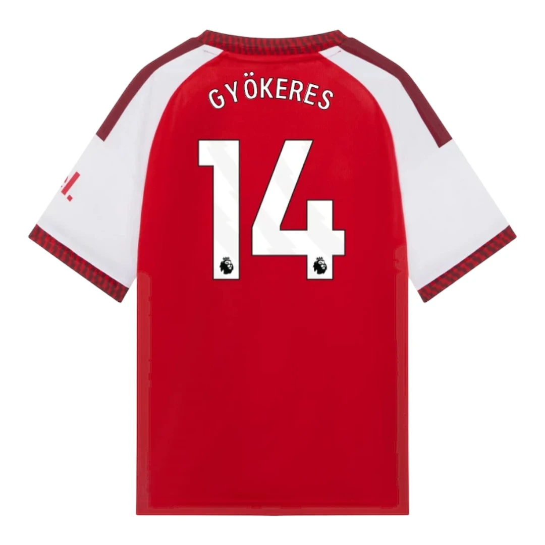 GYÖKERES #14 Arsenal 26/27 Kid's Home Set - PL Font