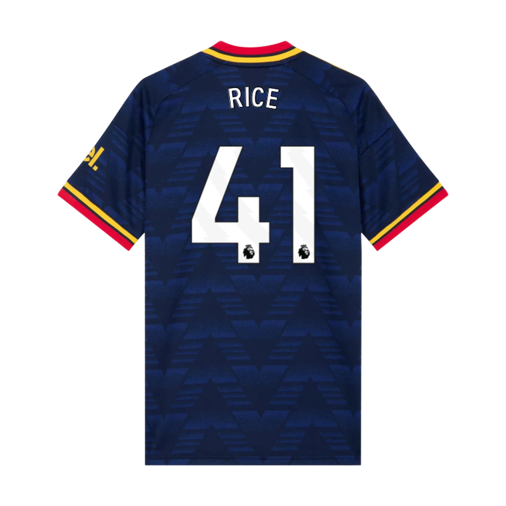 RICE #41 Arsenal 26/27 Stadium Men's Away Shirt - PL Font